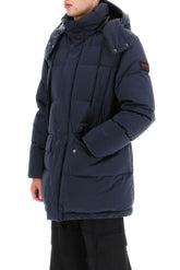 HOODED MIDI DOWN JACKET